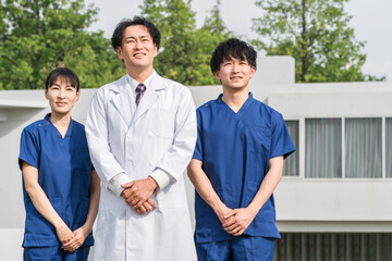 病院にいる医療スタッフ（医師・看護師・医療従事者・大学病院）
