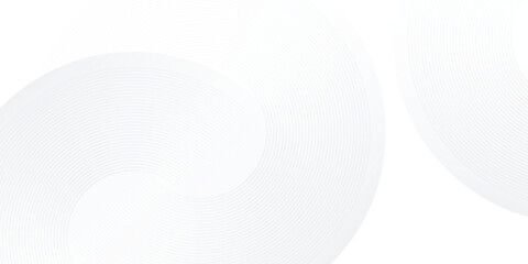 Abstract gray glowing geometric lines on white background. Modern shiny blue circle lines pattern. Futuristic technology concept. Suit for cover, poster illustration abstract modern