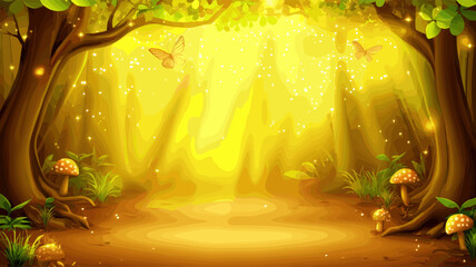 Enchanted Forest Scene