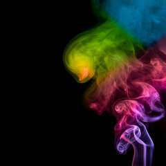 Obraz premium Holi Special Colorful Tribute to the Spirit of Celebration festival of colors Holi color powder