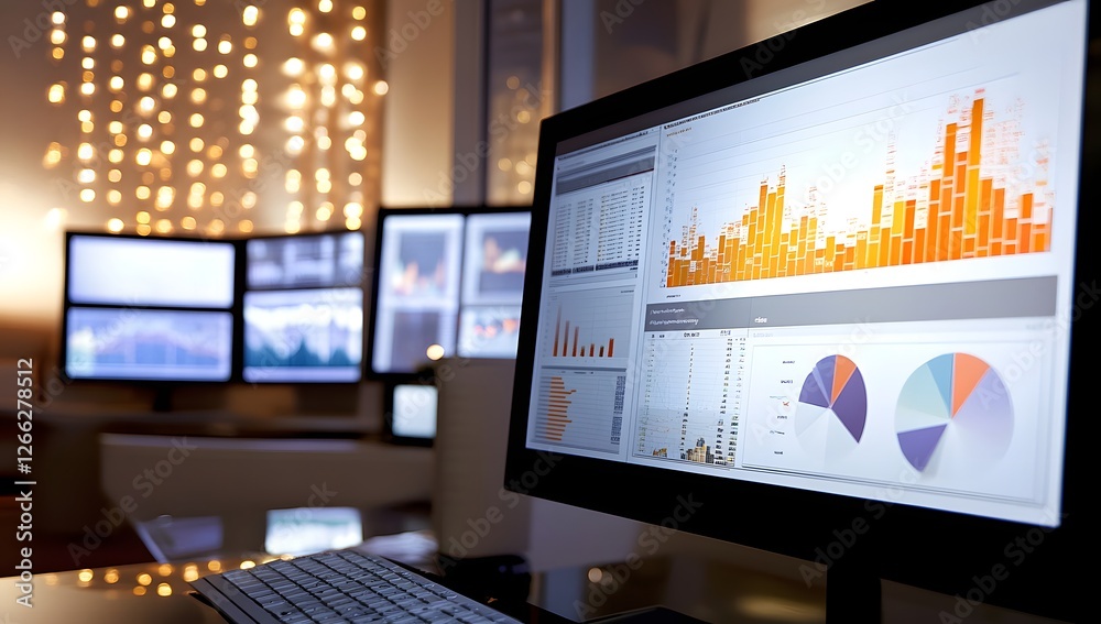 Poster modern data analysis in a control room