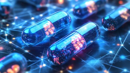 AI-driven drug development accelerates new therapies.