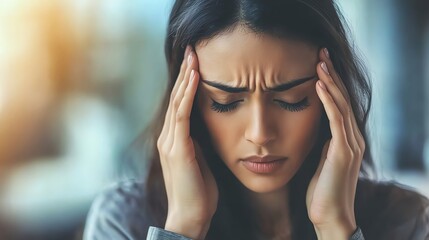 Fototapeta premium Mental health in the workplace is critical for employee well-being and productivity