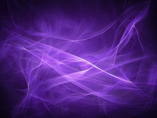 Fototapeta premium Abstract purple smoke flowing, background for presentations, overlays, and creative works