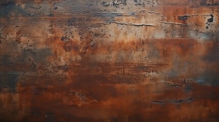 Rusty Old Iron Texture with Brown and Orange Hues Ideal for Background Use in Creative Projects and Graphic Design Applications