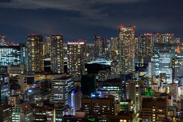Obraz premium 東京タワーから見た夜景