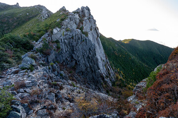 Kinpusan, Mt. Asahidake and surrounding views