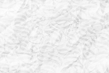 Obraz premium Arabic calligraphy wallpaper on a white wall with a black interlocking background subtitles 