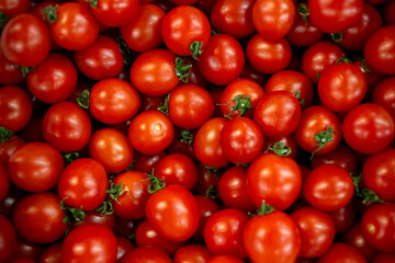 cherry tomatoes background pattern