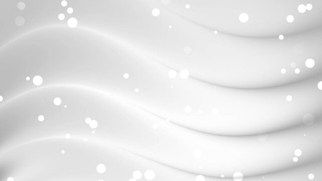 White abstract background with scattered white dots. Suitable for minimalist design projects, digital art, web backgrounds, and modern concepts