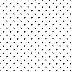 Black Triangle45D Seamless Pattern Tile