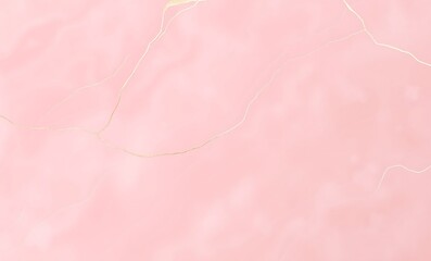 Rose quartz pink, flowing lines, gold sheen, calm, tranquility, abstract background.