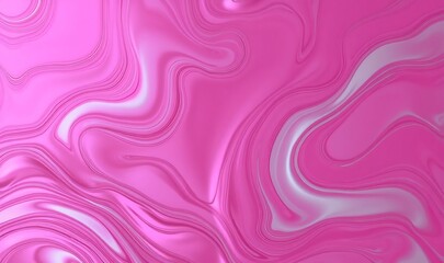 Liquid mercury pink, reflective surface, swirling patterns, molten metal lines, fluid, dynamic.