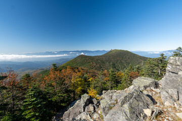 Kinpusan, Mt. Asahidake and surrounding views