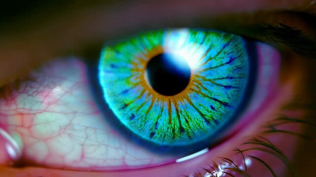  Eye Macro Close Up