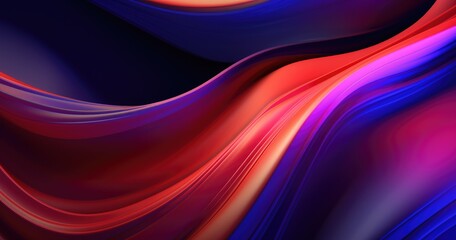 Abstract background with beautiful random gradient shapes, vector illustration, dark color palette