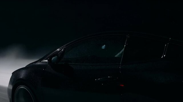 Dark Car Silhouette
