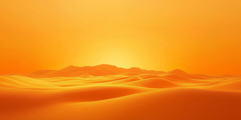 orange dunes landscape