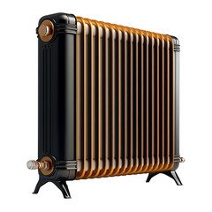 Fototapeta premium heater Advertisement isolated on white background full depth of field 