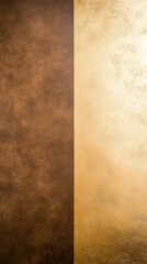 Naklejka premium Minimalist soft champagne gold and taupe background with texture
