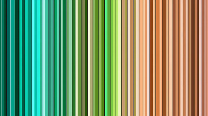 Vertical Stripes of Teal, Green, and Brown Hues -ai