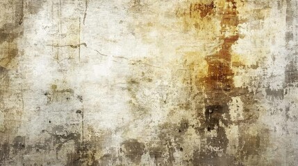 Fototapeta premium Abstract textured background with weathered elements showcasing a blend of beige and brown tones