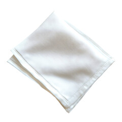 handkerchief Advertisement isolated on white background full depth of field 