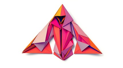 pyramid of triangles