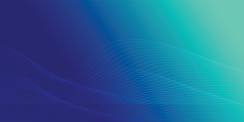 Digital technology speed connect blue green background, cyber nano information, abstract communication, innovation future tech data, internet network connection, vector line illustration