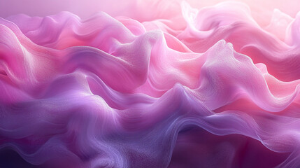Obraz premium Silk fabric background. Abstract Pink and Purple Silk Fabric Waves Background. suitable for textile background