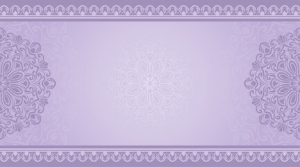 Simple background mandala, beautiful soft color