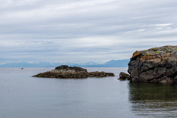 Neck Point Park Finn Beach popular Nanaimo spot for dive classes in Strait of Georgia