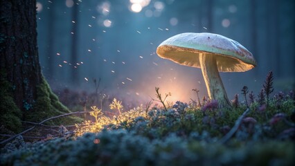 Surreal Forest Whispers: Dreamlike Bloom Photography - Ethereal Nature