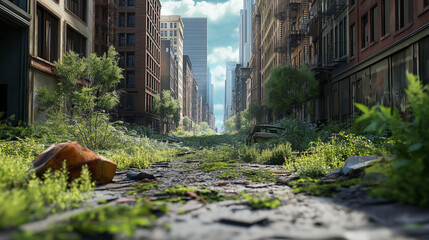 Nature Reclaims the Earth