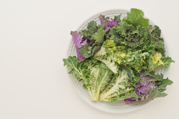 お皿の上のプチヴェール