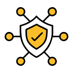 Data security network icon