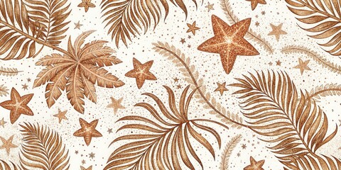 Copper Glitter Landscape Photography: Sparkling Desert Sunset, Shimmering Mountain Peaks, Golden Hour, Metallic Texture, Nature Abstract