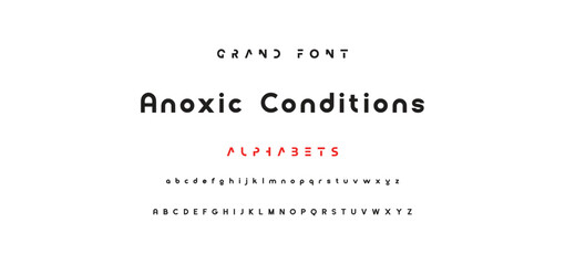 Minimal modern logo alphabet fonts. Typography minimalist urban sana serif digital fashion future creative logos fonts. vector illustration