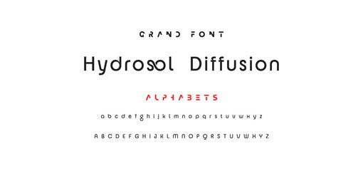Minimal modern logo alphabet fonts. Typography minimalist urban sana serif digital fashion future creative logos fonts. vector illustration