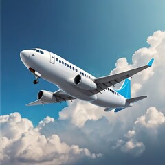 Obraz premium airplane in the sky