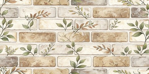 Rustic Brick Home Silhouette, Neutral Tones, Timeless Design, Exterior Photography