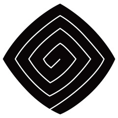 家紋です。むくみ稲妻です。