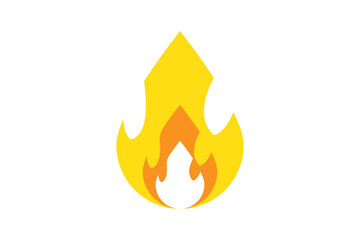 Fire flames icon set. Fire flames. Flame symbols. Set of yellow and orange, Red and black fire flame. Collection of hot flaming element. Fire, flame vector illustration. EPS 10