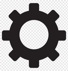 Gear icon. Gear Settings symbol. Two and Three Gear icon, cogwheel. Functions symbol. Settings icon vector Illustration. Two and Three Gear icon. EPS 10
