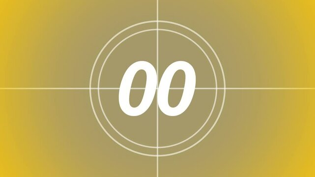 countdown classic background retro loading film television screen video counting down from 05 to 0 with a classic Countdown movie from 5 to 0 number. Old film movie timer count in grey retro style.