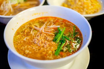 担々麺とチャーハン、ラーメン