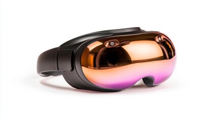 Futuristic AR goggles showcasing high-tech immersive experience for modern users. Generative AI