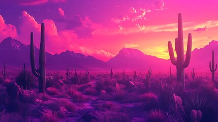 sunrise in the mountains