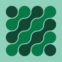 geometric Ramadan ornaments set icon