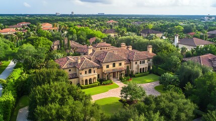 Obraz premium view of the village in the provence
